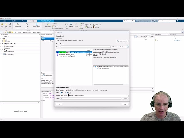 MATLAB Projects Part 2: GIT Source Control with Projects