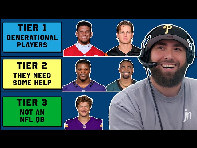 Can We Correctly Guess The Athletic’s QB Tiers?