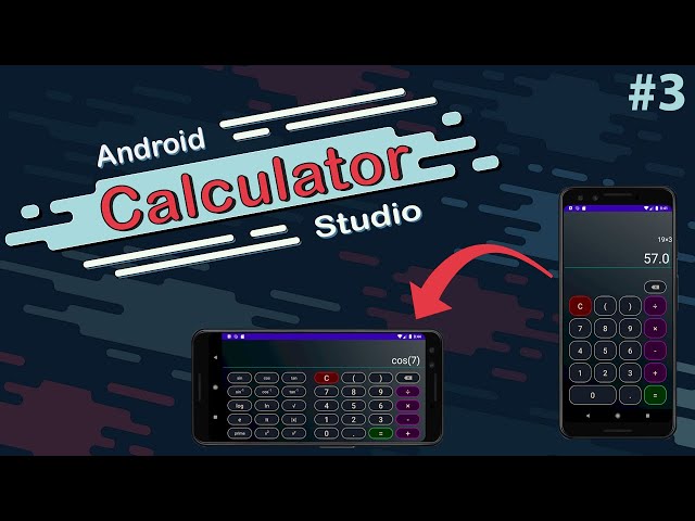 How to make a scientific calculator in Android Studio 2021 | Part 3