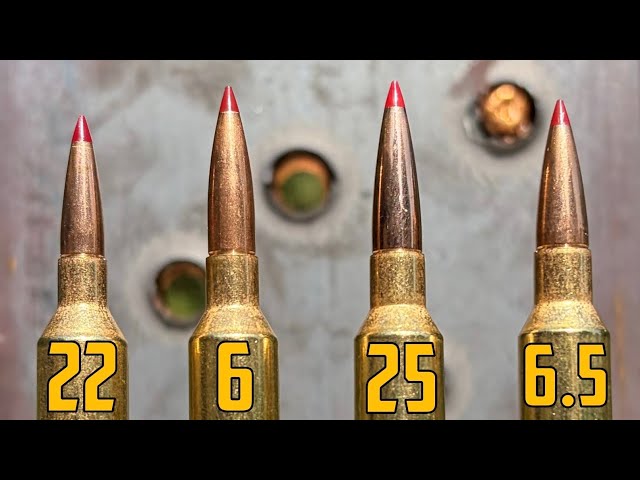 22 vs 6mm vs 25 vs 6.5 Creedmoor: No More Debating