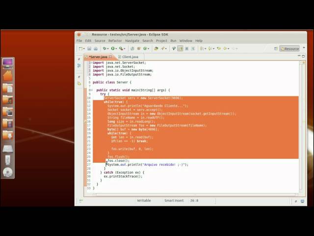 Utilizando a interface Socket de JAVA (TUTORIAL) [01/02]