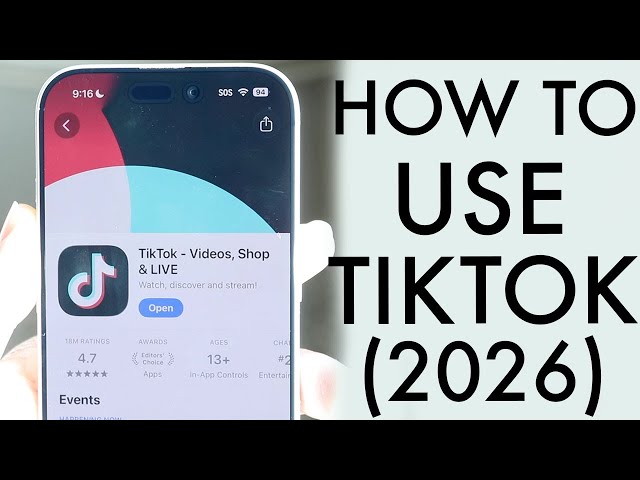 How To Use TikTok! (Complete Beginners Guide) (2026)