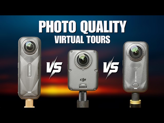 DJI Osmo 360 II vs Insta360 X6 vs X5: Photo Quality & Virtual Tours