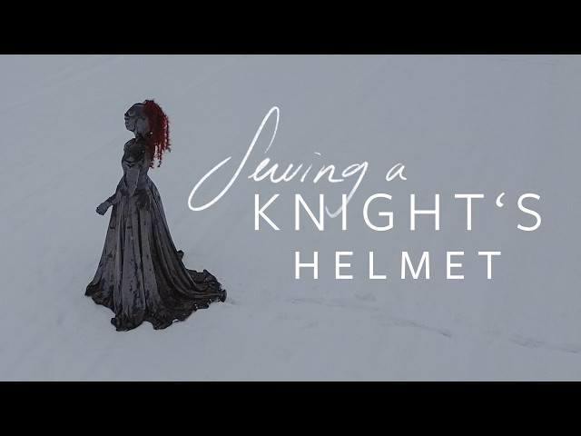 I Sewed a Knight's Helmet... ⚔️ finishing a whole Set Of Armor (no Metal, JUST Fabric)