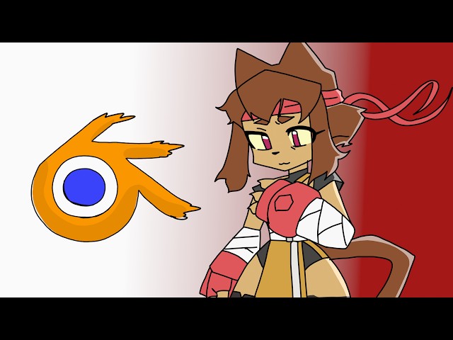 The best software for 2D animation is Blender.