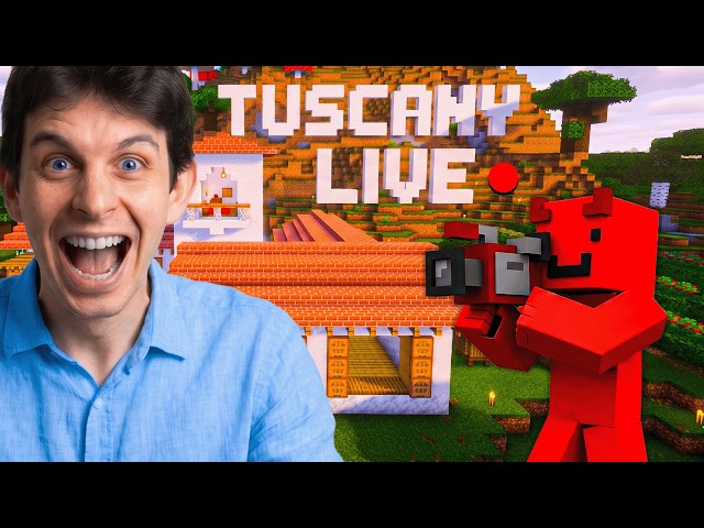 FOR THE FIRST TIME TUSCANYCRAFT LIVE!!