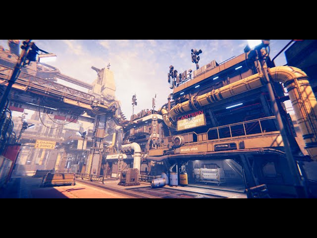 Sci Fi Base Atmosphere test