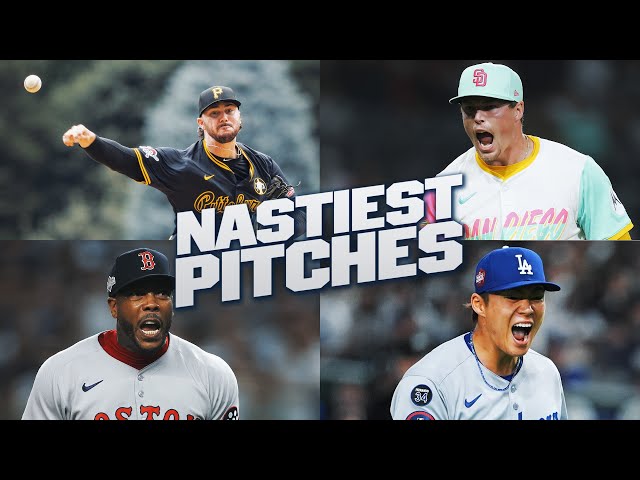 An hour of the nastiest pitches of the 2025 MLB season! 😮‍💨