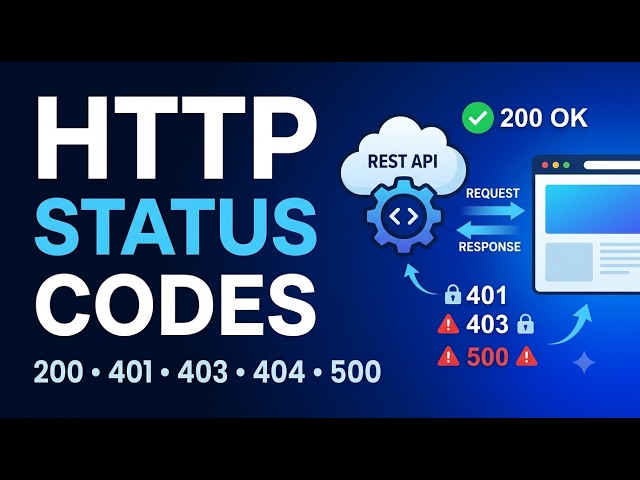What Are HTTP Status Codes? Explained with Real Examples | REST API Interview Questions #2