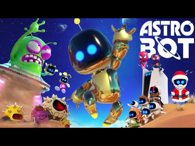 ASTRO BOT PS5 - Full Game 300% Walkthrough