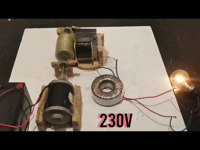 How to make high voltage generator #diy generator with transformer #transformer generator #diy 230v 