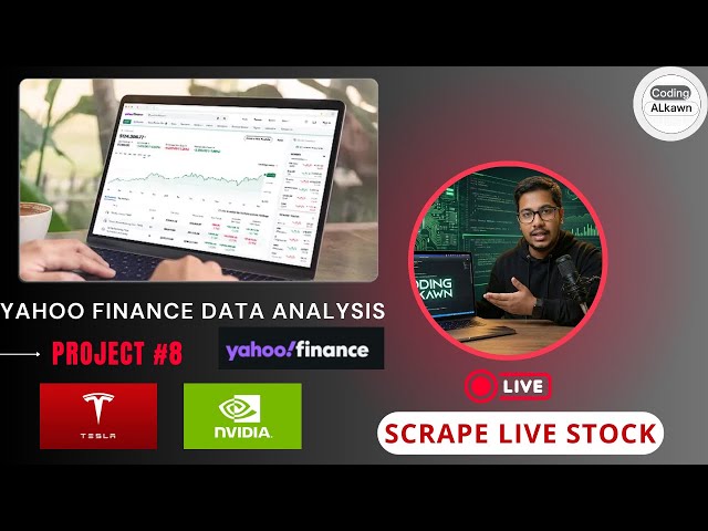 #8  Build Your Own Stock Market Analyzer in Python | Data visualization Project in Hindi