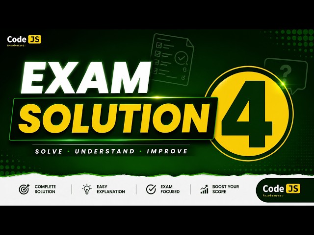Code JS – Software Engineering Fundamentals – Exam Solution 4 HTML & CSS
