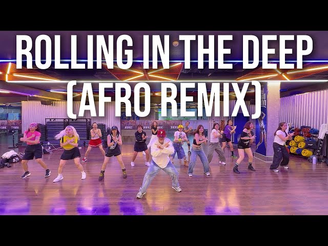 ROLLING IN THE DEEP (Afro House Remix) by Dj Sava ✗ LesFUNK | ZUMBA | OMFIT