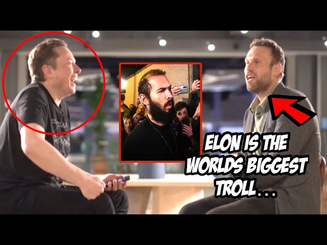 Elon Musk DESTROYS BBC Reporter And Defends Andrew Tate