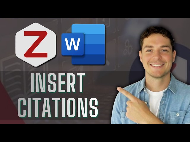 How to Insert Zotero Citations Into Microsoft Word [2026 Guide]