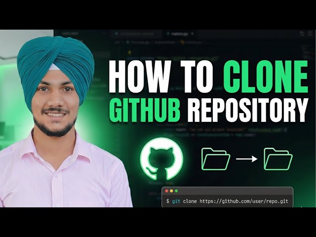 How to clone github repository