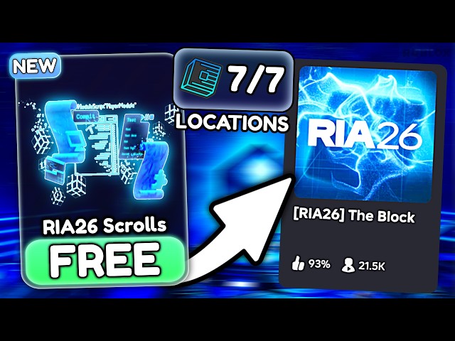 ALL 7 CUBE LOCATIONS In Roblox Innovation Awards 2026 (FREE ITEM!)