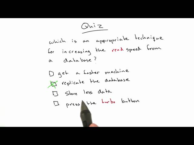 Scaling Databases Solution - Web Development