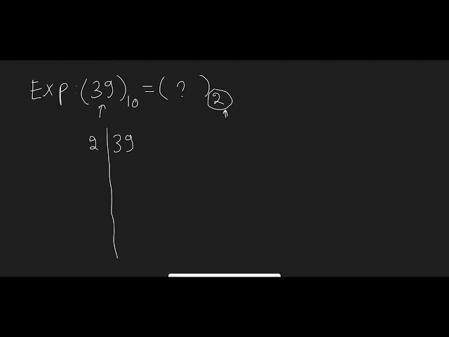 Binary & Decimal Number System