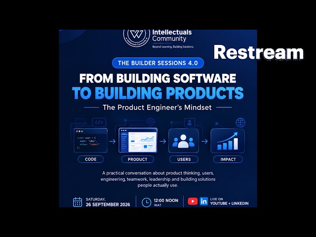 From Building Software to Building Products: The Product Engineer’s Mindset #BuilderSessions #ai