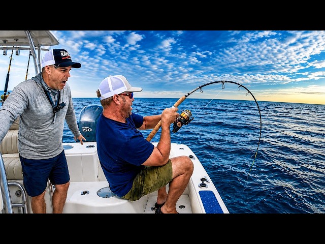 He Thought He Was Ready To Go Offshore.....