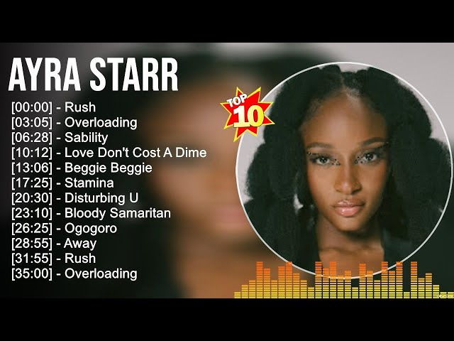 A y r a S t a r r Greatest Hits ~ Pop Music ~ Top 10 Hits of All Time