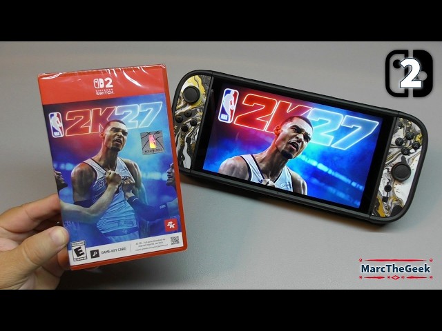 NBA 2K27 Unboxing & Gameplay on Nintendo Switch 2