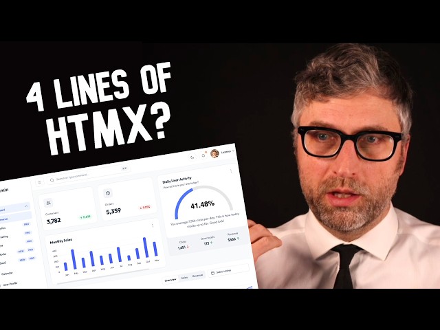 World's easiest Live dashboard with htmx