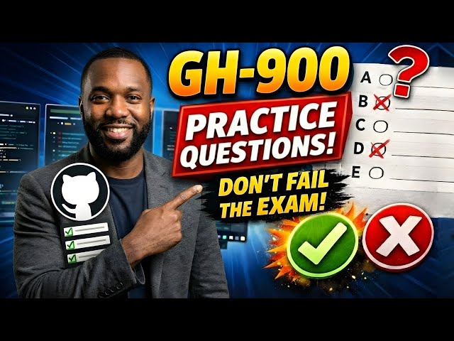 GH-900 Practice Questions Explained | Microsoft GitHub Foundations Exam 2026