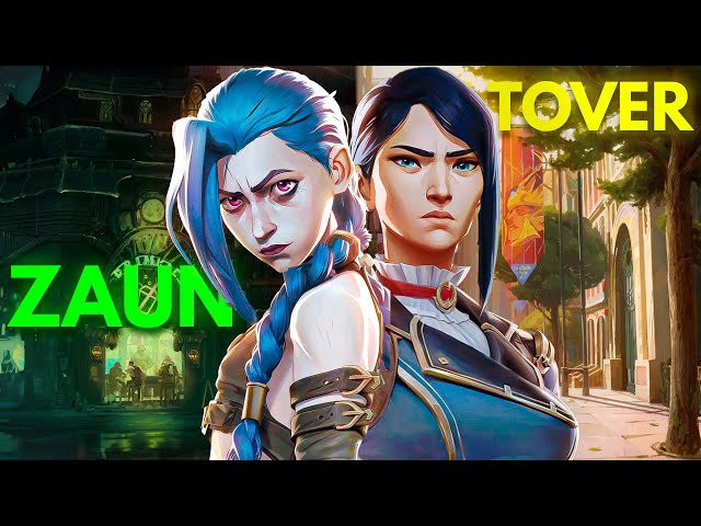 Piltover and Zaun: The Origin of Their Conflict | ARCANE