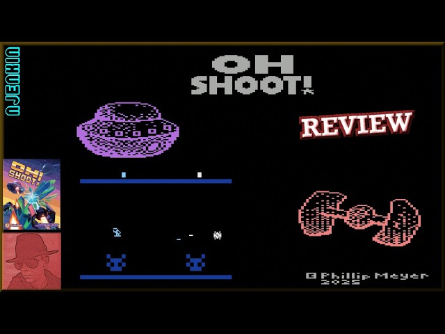 Oh Shoot! : Homebrew 2025 - on the Atari 2600 - with Commentary !!