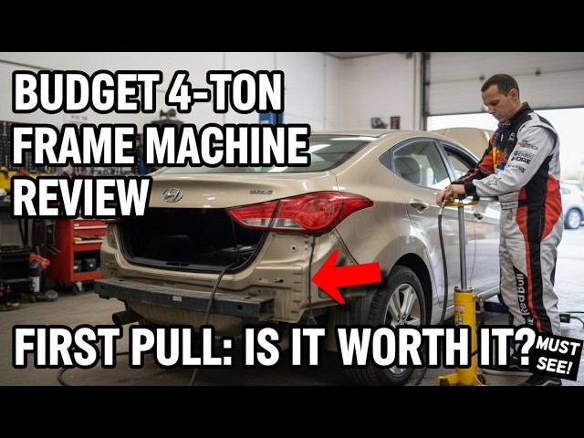 Porta Power 4 ton Frame Machine Product Review & First Pull: Is It Worth It?