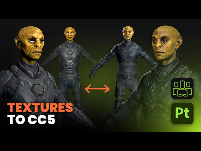 From Substance 3D Painter Back to CC5 — Complete Texturing Pipeline