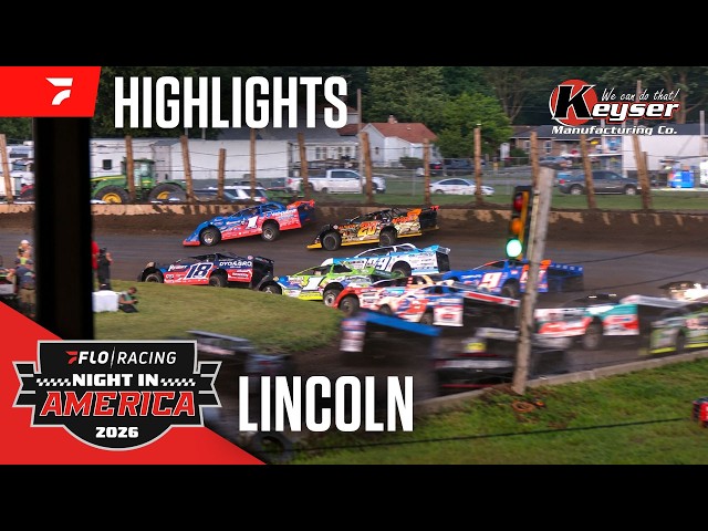 FloRacing Night in America at Lincoln Speedway 7/21/26 | Highlights