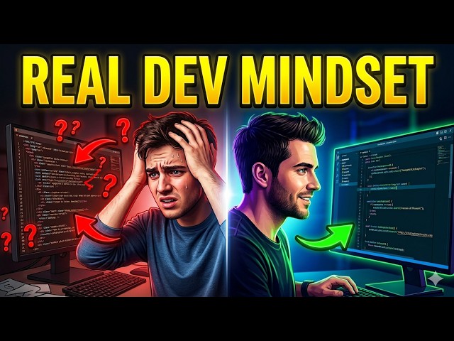 The REAL Developer Mindset (No One Teaches You)