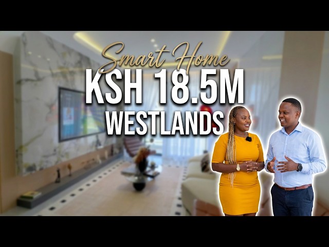 Ksh. 18.5M Apartment in Westlands: 15 Minutes to Airport, Smart Home Included #explore #realestate