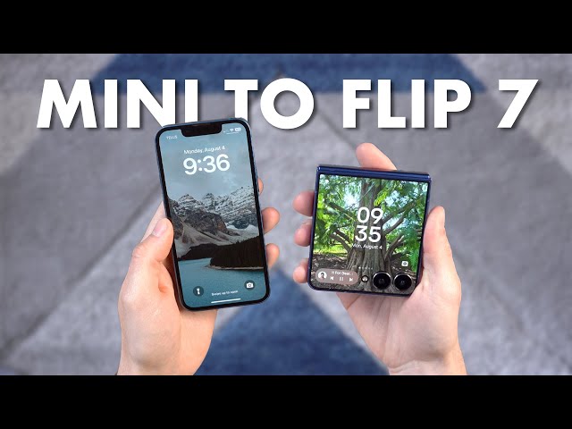 I Switched from iPhone 13 mini to Samsung Flip 7 - Here’s what happened…