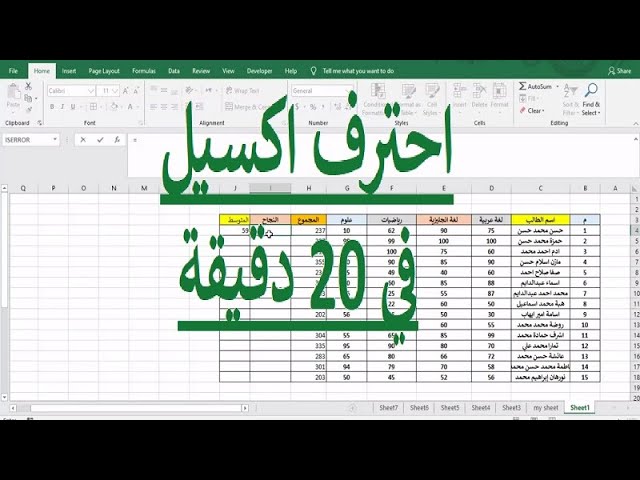 Master Excel in less than 20 minutes - Video for beginners and professionals teaching Excel