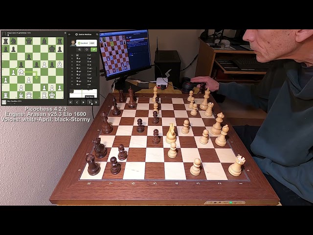 Picochess 4.2.3 - Arasan Chess Engine - Trying out a new voice set