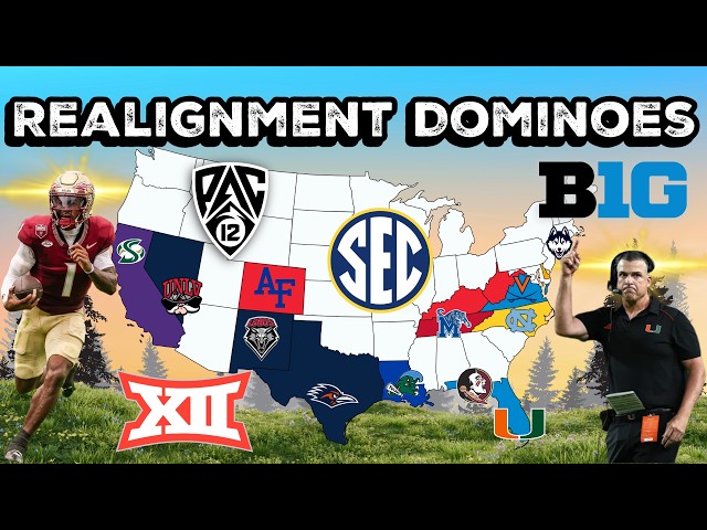 The Conference Realignment Domino Effect in College Football