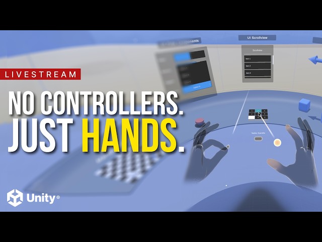 Why Hands-First Is the Future of XR And How to Build It in Unity Today