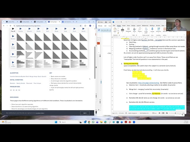 CS1010X Review 08 and Tutorial 04 (Repeat) on 07 Mar 2026 (Sat) [CC]