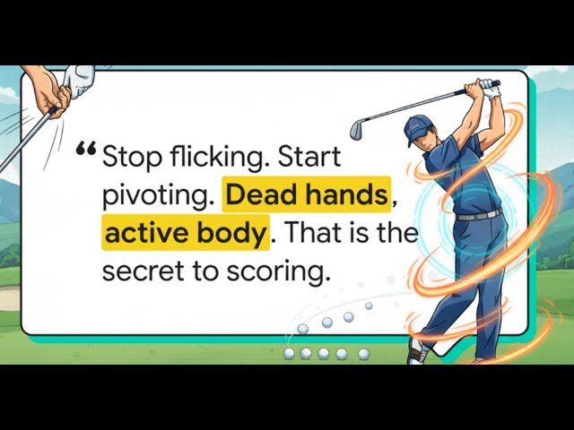 The Dead Hands Shot How to Chip Like a Pro