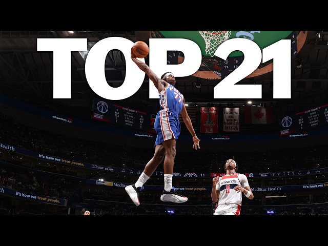 VJ Edgecombe's Top 21 Plays of Debut Season