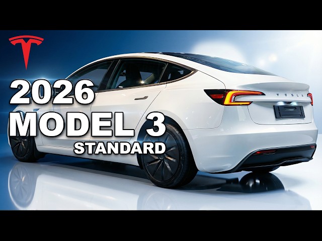 2026 Model 3 Standard Review | The Cheapest Tesla Just Got Shockingly Advanced!