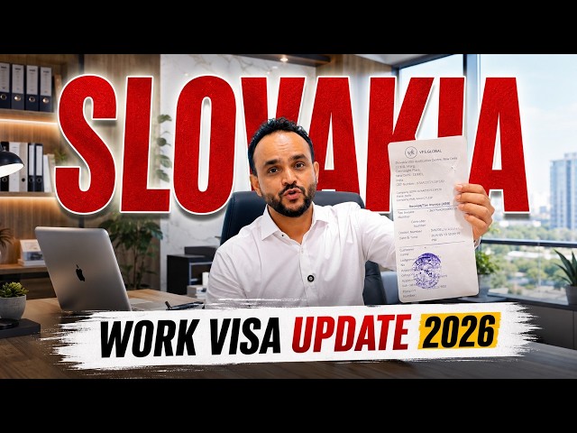 Slovakia Work Visa Update 2026 ! Document Required In Vfs/Bls | Visa Fee Update 2026