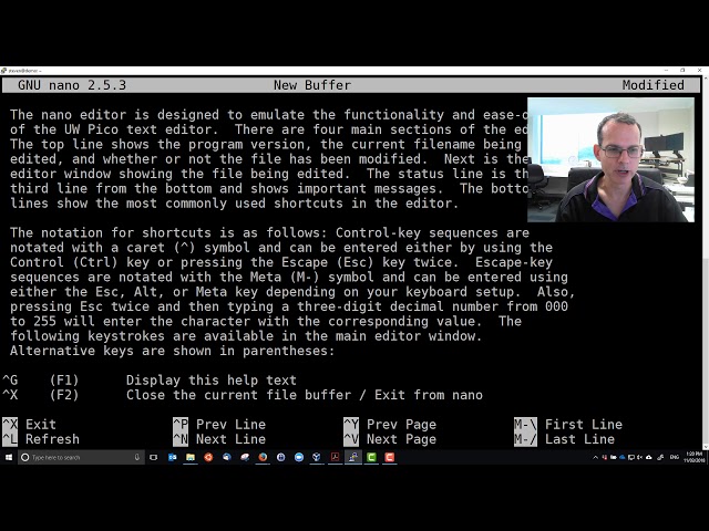 nano for Text Editing in Ubuntu