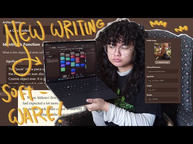 this program is perfect for writing series! // testing out a BRAND NEW writing software