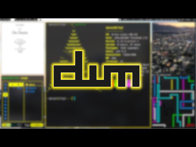 dwm: Introduction and configuration guide